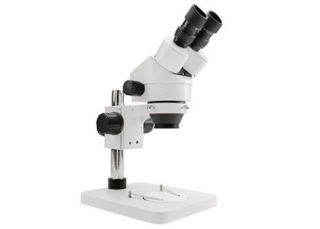 Van de de Lampmicroscoop van WF10X 45X Geleide van de het Gezoem Binoculaire Microscoop Stereo de Biologiemetallografie