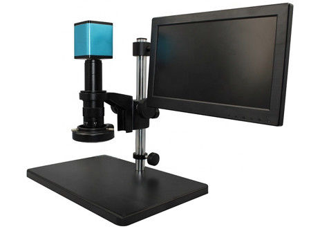 Digitale Auto het Concentreren zich van 14X-180X HDMIport Videomicroscoop met Flexibele LEIDEN Licht