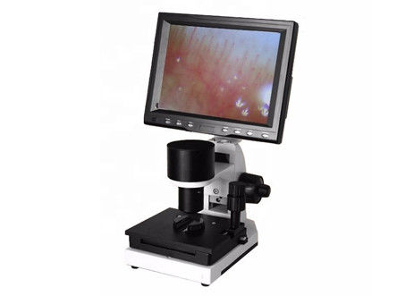 Het Laboratorium Biologische Microscoop van spijkervouwen 400X met Lcd Draagbare Scherm 9 het Duim