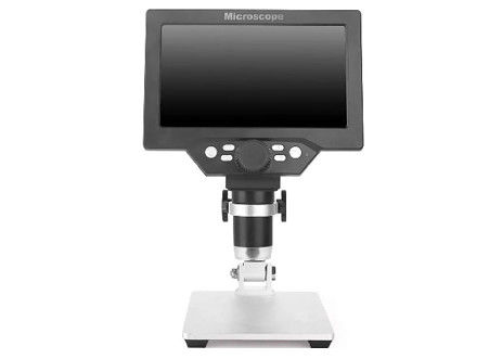 LCD LEIDENE van de 7 Duim Draadloze Optische Digitale Microscoop 12MP 1200X 8 Lichten