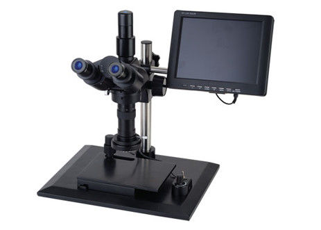 WF10X/18mm 1X zoemen het Stereowit van de Microscoop Industriële Videomicroscoop