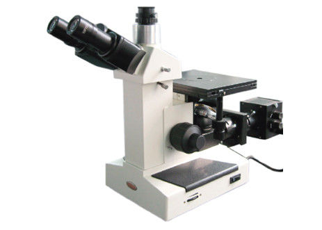 Trinocular keerde Optische Microscoop om