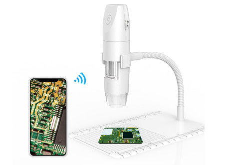 De witte Hete Kleur verkoopt Microscoop 1000X 1080P van Microscoop de Digitale Wifi