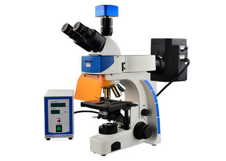 Van de het Laboratoriummicroscoop 40X 100X Epi van de Trinocularbiologie de Fluorescentiemicroscoop