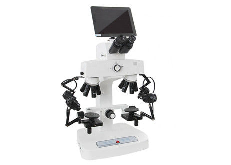 Gerechtelijke Lcd Digitale de Samenstellingsmicroscoop van het Microscoopstootkussen 240X Trinocular
