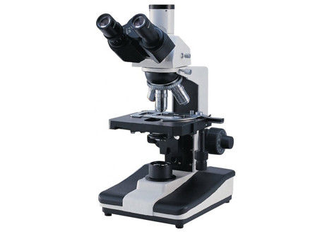 de Microscoop van het de Fasecontrast van 6V 20W Trinocular keerde Viervoudige Nosepiece om