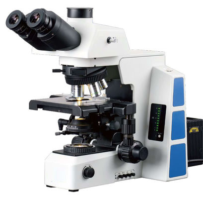 Biologische de Microscoopparagraaf Celular 180 X 155mm van het Trinocular Medische Laboratorium Wit
