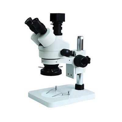 de Stereomicroscoop van 7-45X Trinocular met Digitale Camera voor Projector en Computor