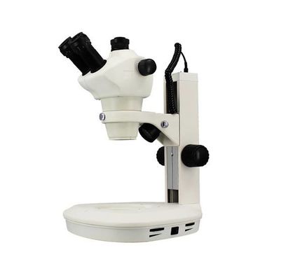 De Microscoop WF10X 50X van het Trinoculargezoem Stereo het Ontleden Microscoopvergroting