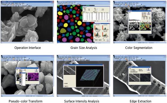 8X-300,000X de Resolutie EBSD EBSD van de aftastenElektronenmicroscoop 3-6nm