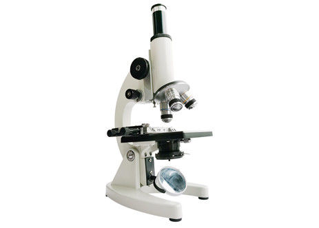 van de Studentenbiological microscope monocular van 50X 1250X Samenstelling 3 Gaten Éénogig Hoofd