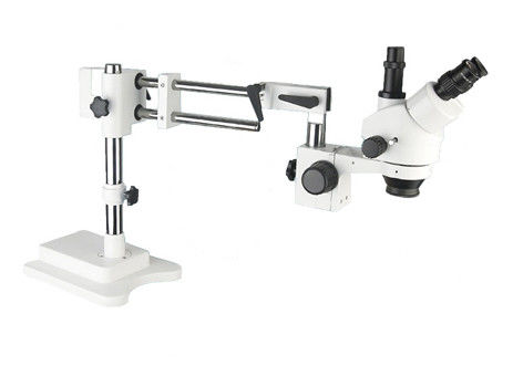 Van het LEIDENE van de de Boomtribune Microscoop Dubbele Wapen Stereo het Gezoemmicroscoop 3.5X 90X van Trinocular