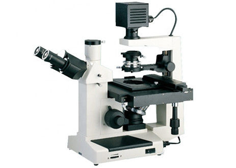 40X/0.6 van de Omgekeerde Microscooptrinocular 10X/0.2 6V 20W van de celcultuur het Halogeenlamp