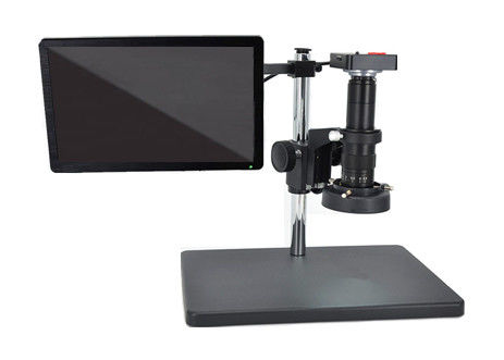 Camera Optische Digitale Microscoop die PCB meten die 10X-180X-c-Onderstel Lens solderen