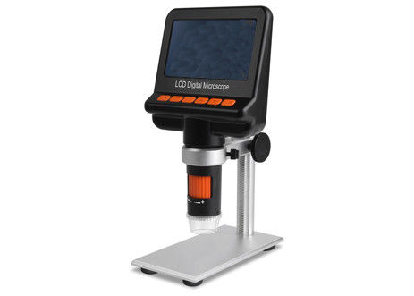 12MP HD Lcd van de 4,3 Duimpolarisator Draagbare Digitale Monocular van het Microscoopscherm