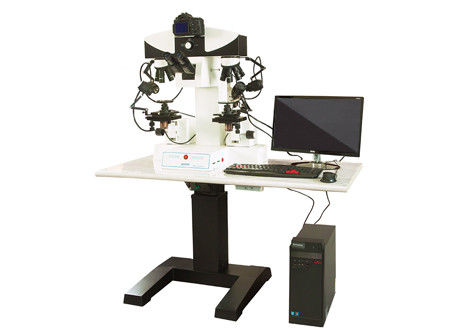 Gemotoriseerd de Microscoopstadium van de Trinocularwf20x Draagbaar Lcd Digitaal Microscoop 2X Trinocular