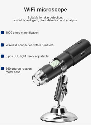 de Microscoop van de het Elektronen480p USB Camera van 1000X Wifi