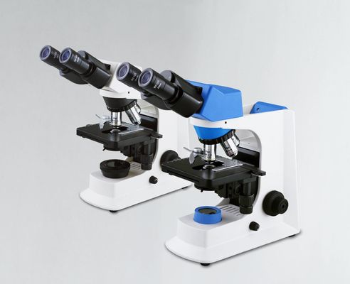 Witte Trinocular-Laboratorium Biologische Microscoop met Mechanisch Stadium