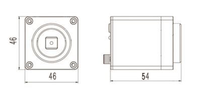 2M HDMI de Digitale Vertoning van de Toebehorencrosshair van de Cameramicroscoop