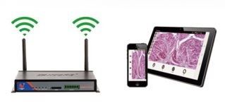 60FPS WiFi-Digitale Camera 4 van de overdrachtmicroscoop de Vertoning van Groepencrosshair