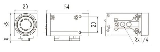 USB3.0 de digitale Toebehoren van de Cameramicroscoop met Maximumresolutie 4608 X 3288