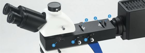 van de Microscooptinocular van 50X 1000X het Binoculaire Optische Metallurgische Heldere Donkere Gebied