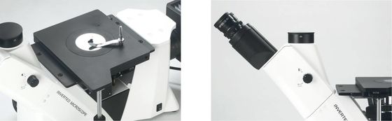 50X 1000X keerde Metallurgische Microscoop Donkere Gebied het Polariseren Observatie om