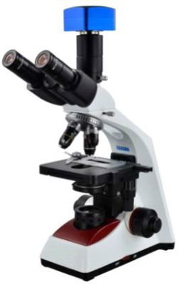 40X-1000X laboratorium Biologische Microscoop Trinocular WF10X 18mm voor Bevordering