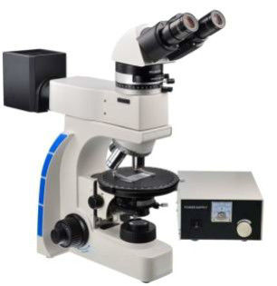 Trinocular het Binoculaire Optische het Polariseren Microscoop 40X 800X Polariseren