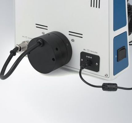 Biologische de Microscoopparagraaf Celular 180 X 155mm van het Trinocular Medische Laboratorium Wit
